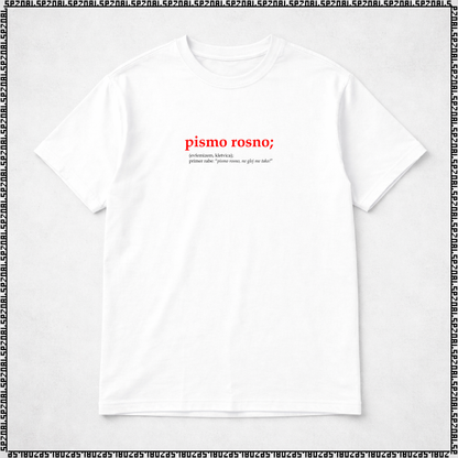 majica "pismo rosno"