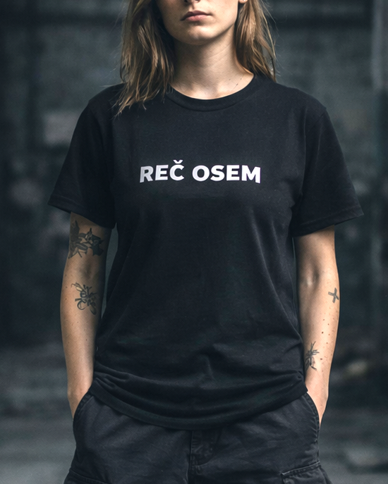 majica "reč osem"