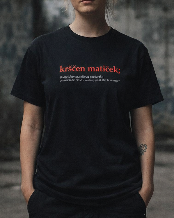 majica "krščen matiček"