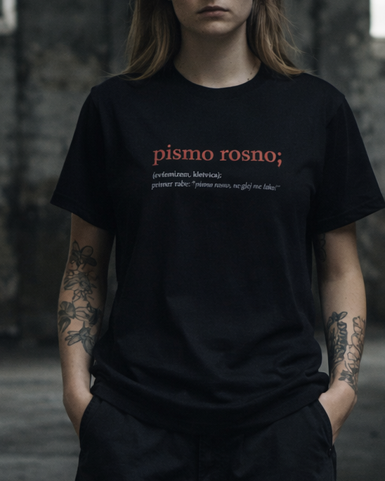 majica "pismo rosno"