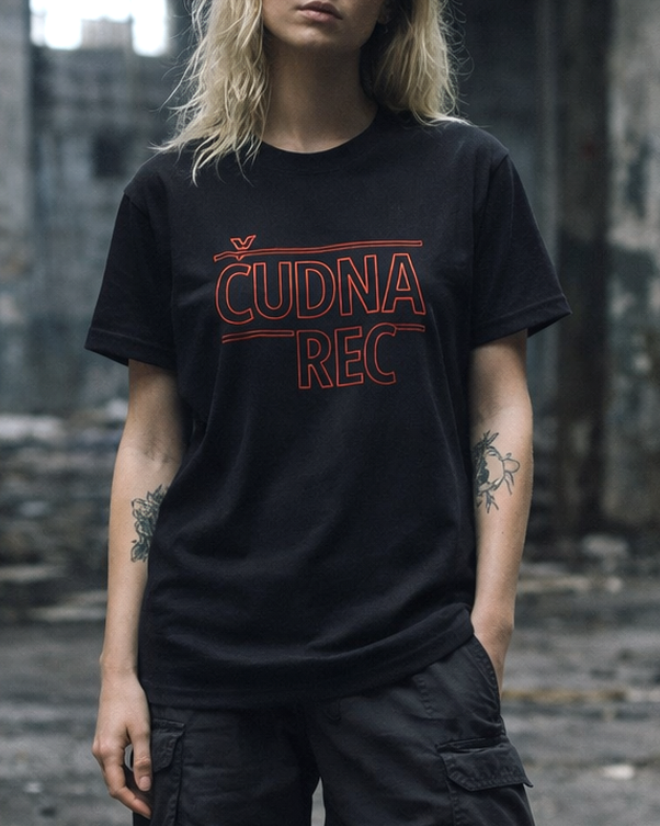 majica "čudna reč"
