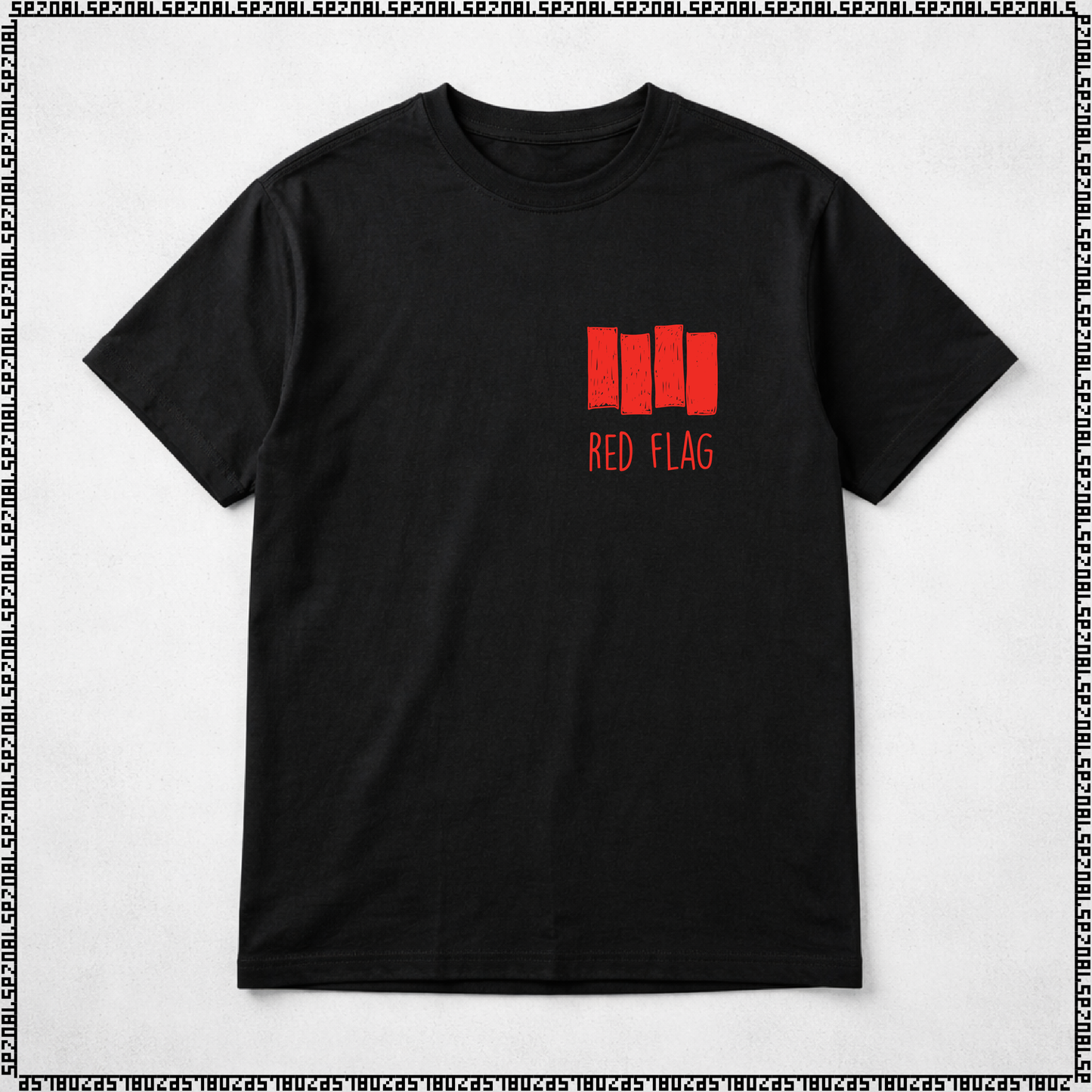 majica "red flag"