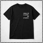 majica "igraj se z jajčki ne s čustvi"