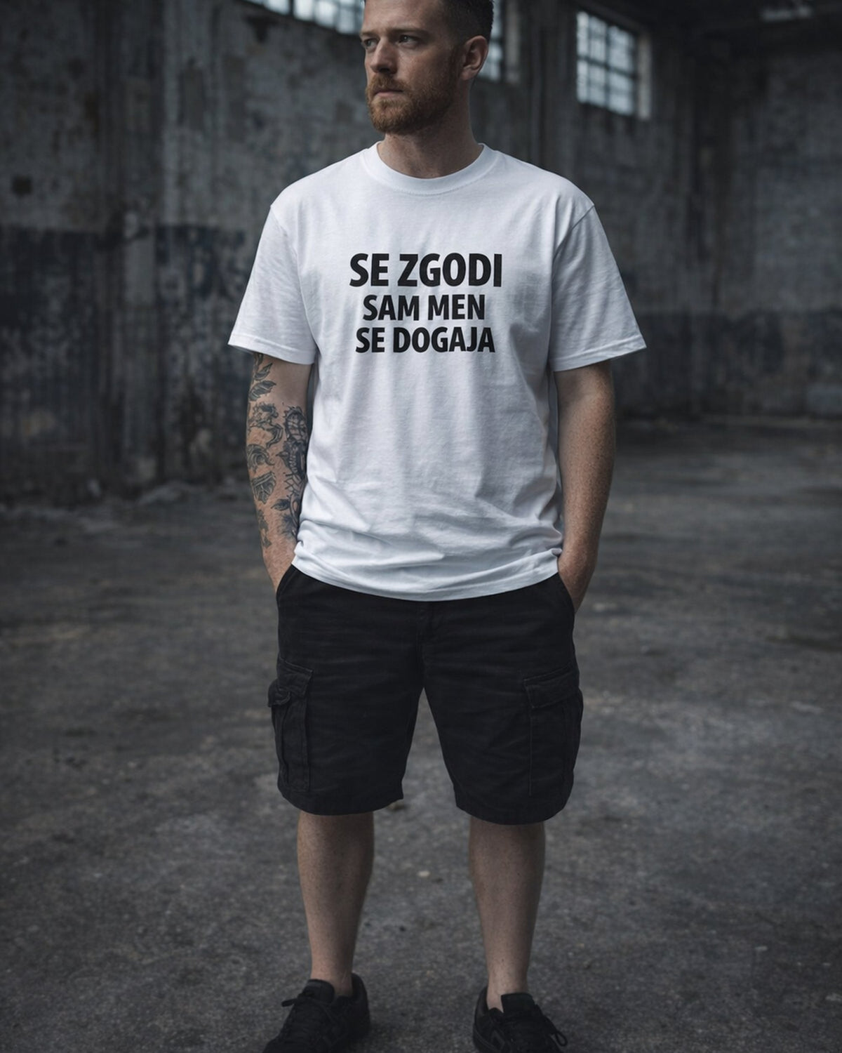 majica "se zgodi, sam men se dogaja"