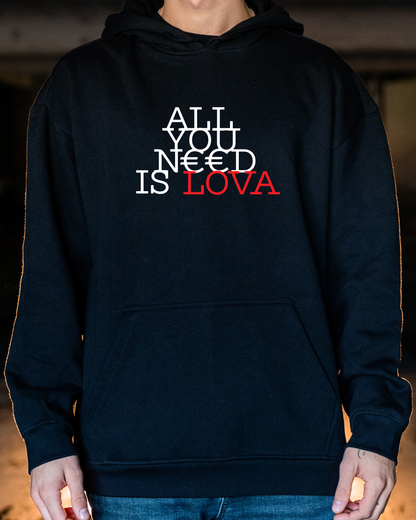 all you need is lova hoodie