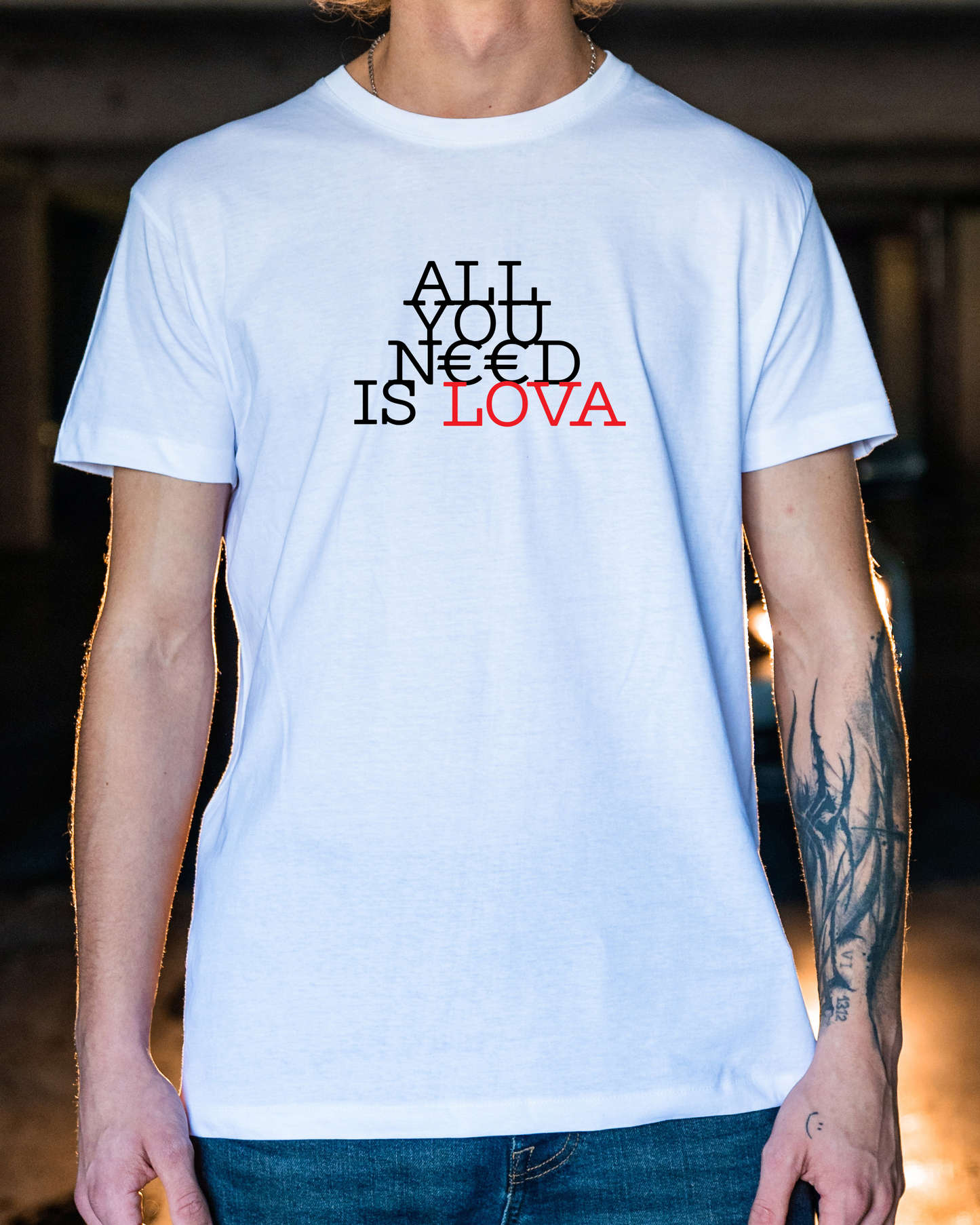 all you need is lova shirt