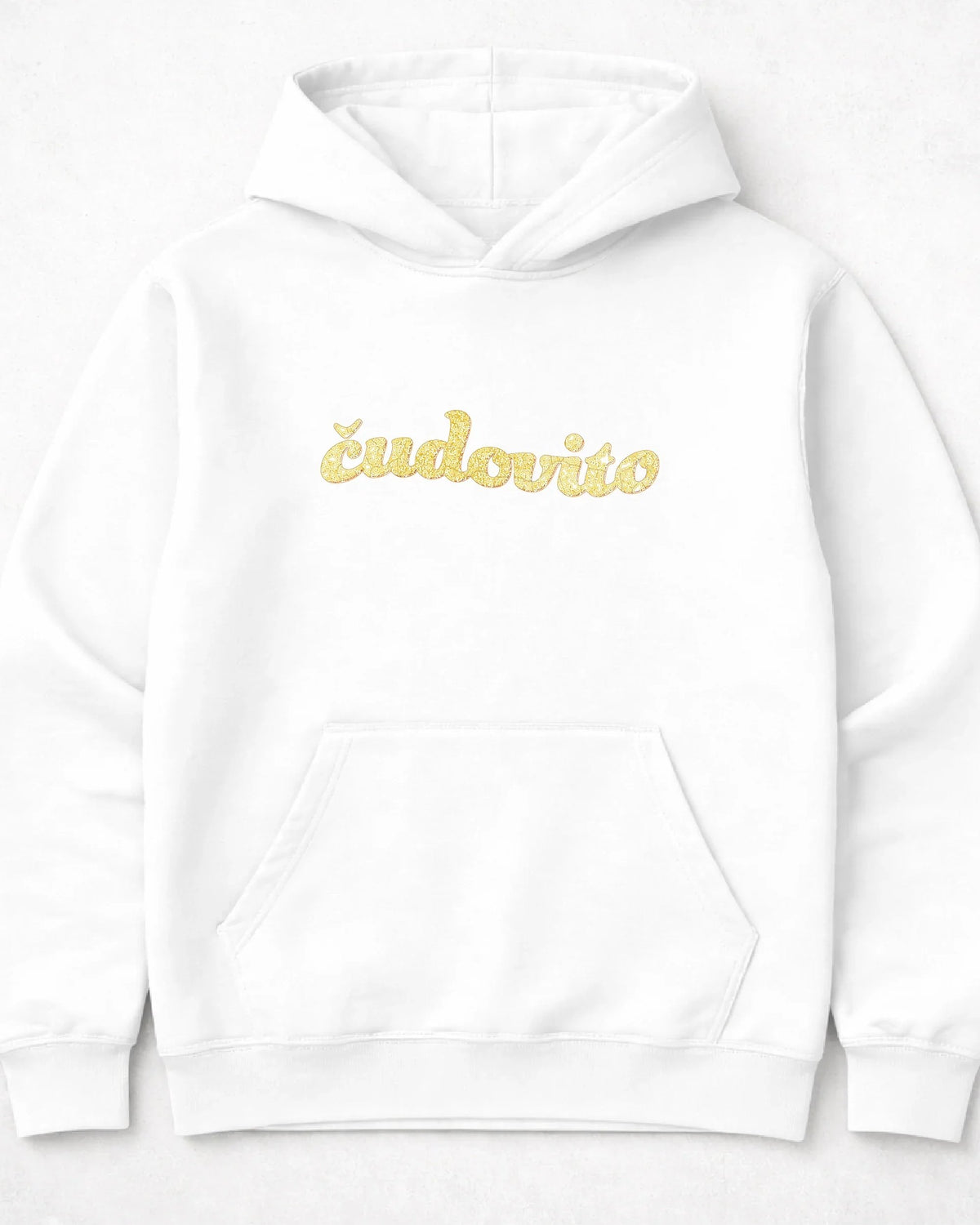 pulover s kapuco "čudovito"