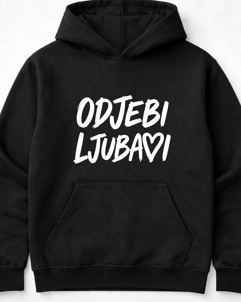 pulover s kapuco "odjebi ljubavi"