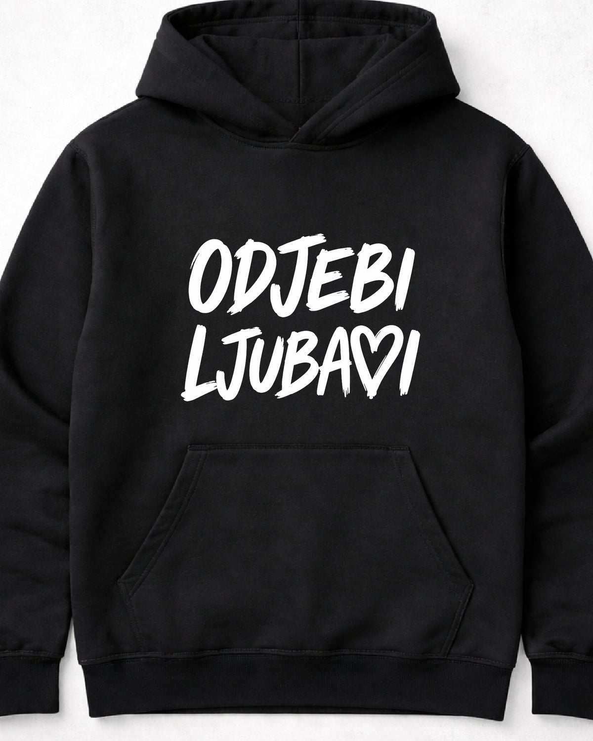 pulover s kapuco "odjebi ljubavi"