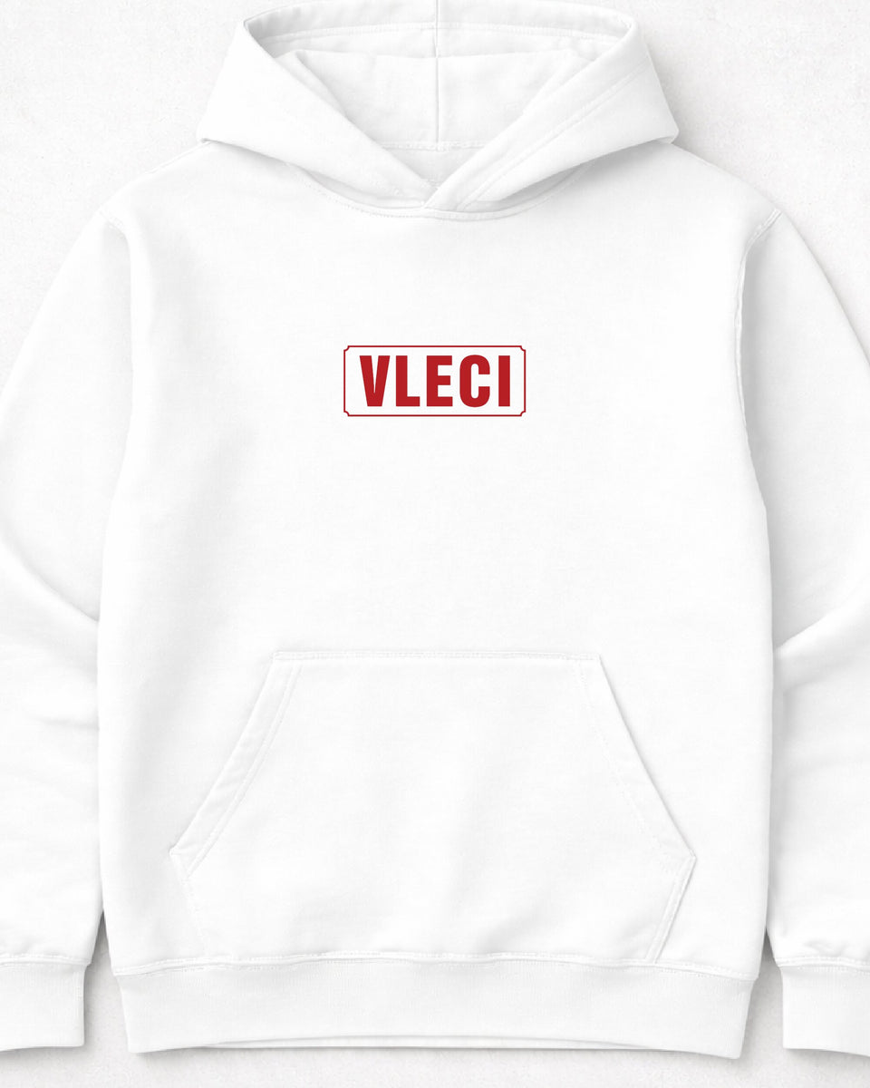 pulover s kapuco "vleci"