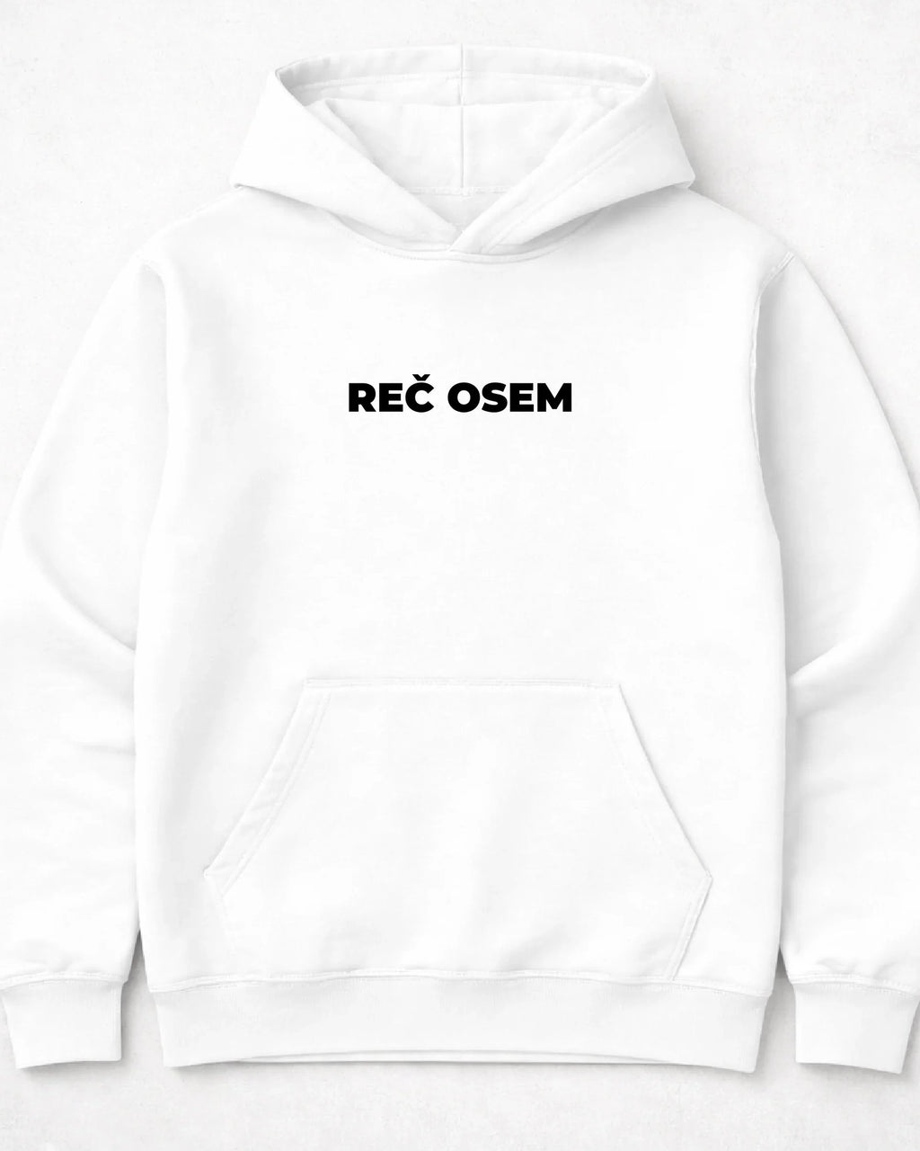 pulover s kapuco "reč osem"