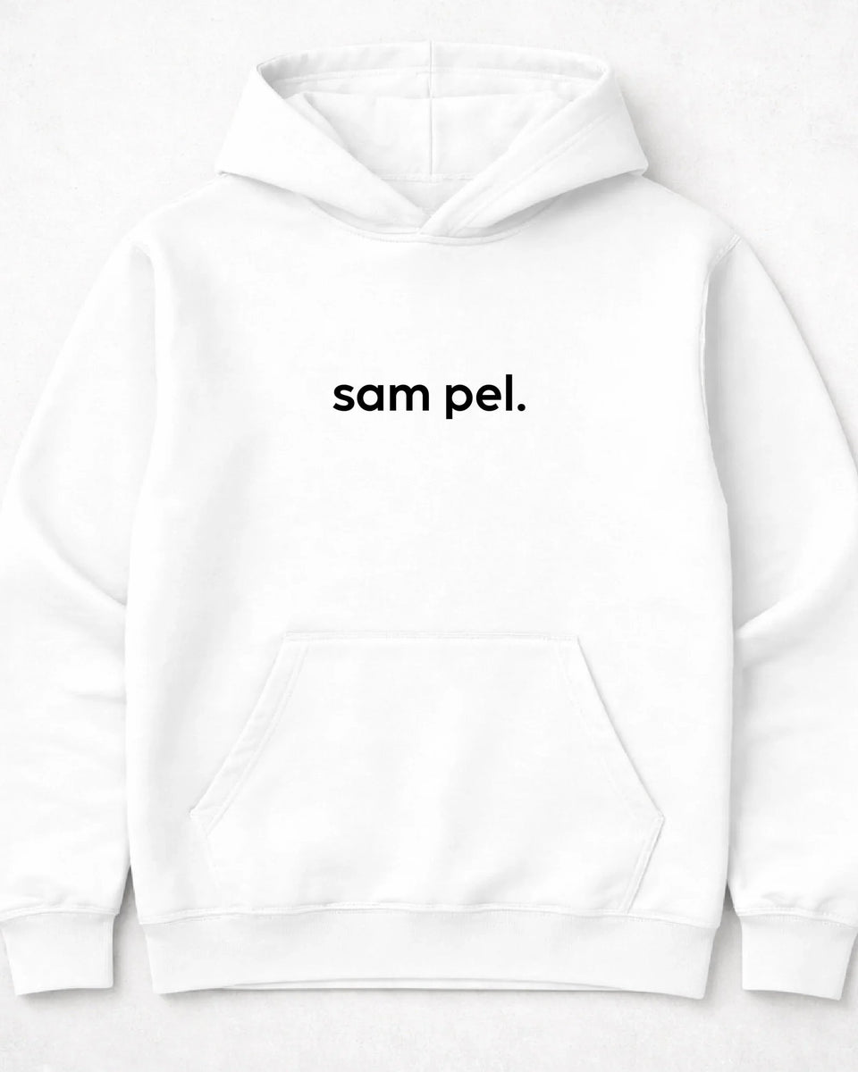 pulover s kapuco "sam pel"