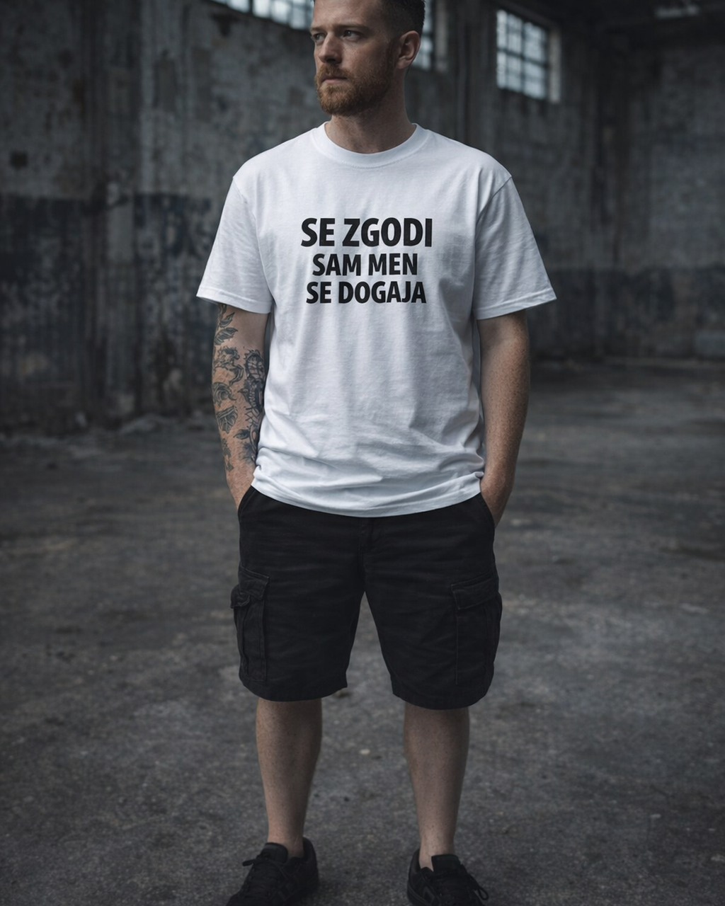 majica "se zgodi, sam men se dogaja"