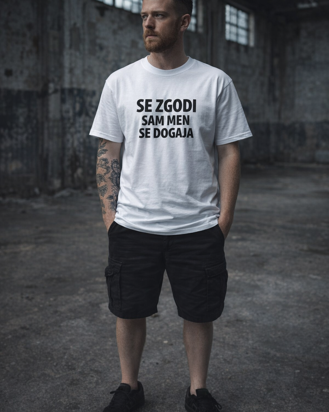 majica "se zgodi, sam men se dogaja"
