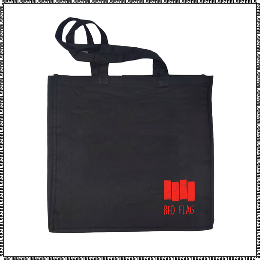 nakupovalna vreča "red flag"