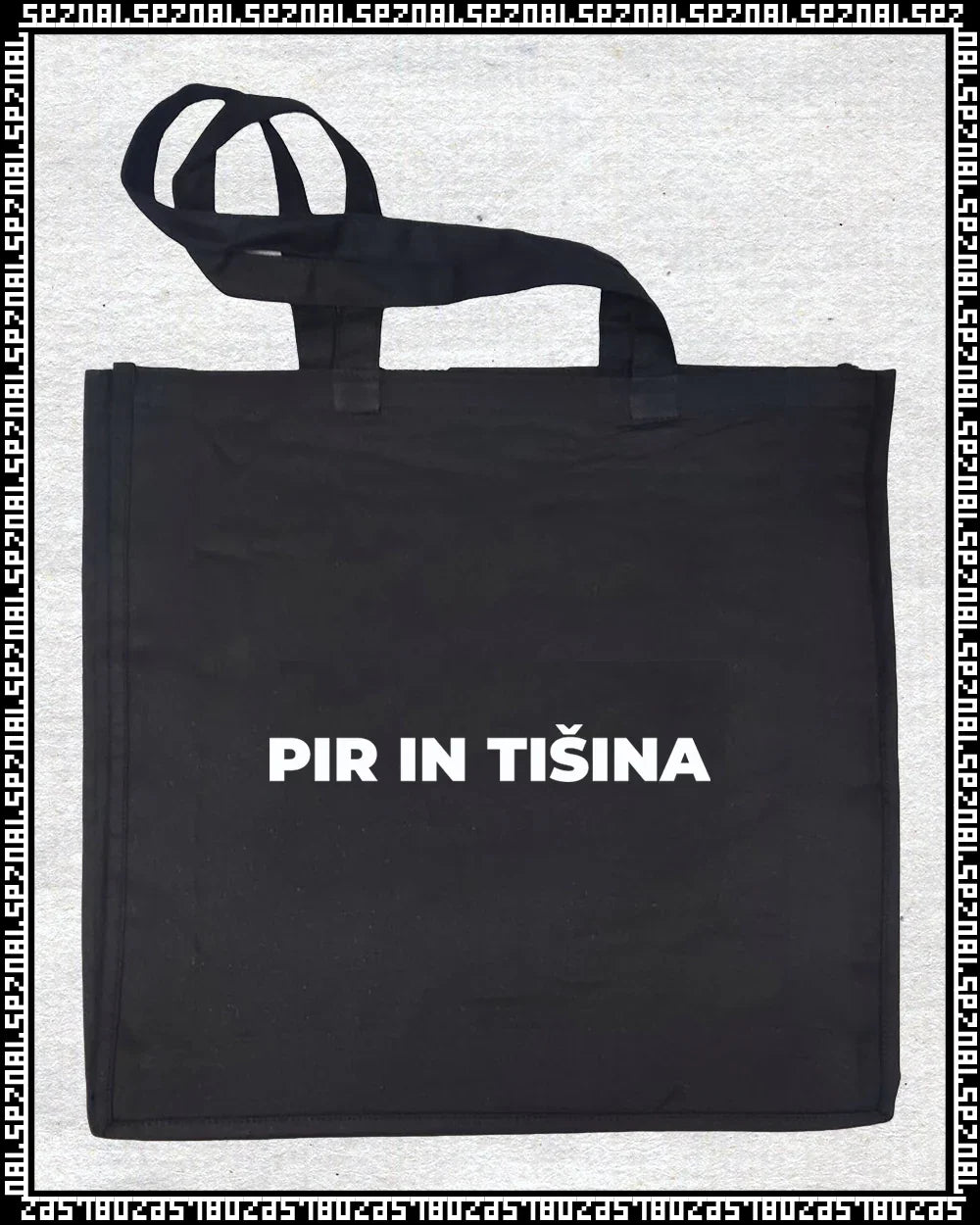 nakupovalna vreča "pir in tišina"