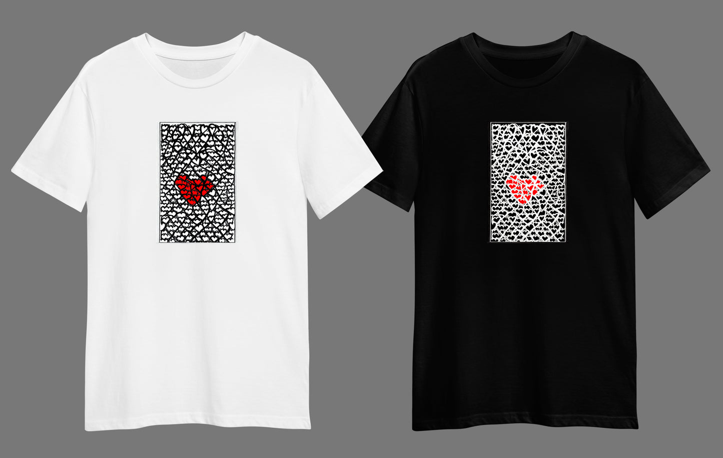 srčki v2 shirt